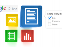 Google Drive: bietet Zusammenarbeit an gemeinsamen Dokumenten und Speicherplatz in der Wolke