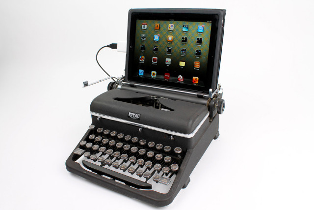 iPad Schreibmaschine