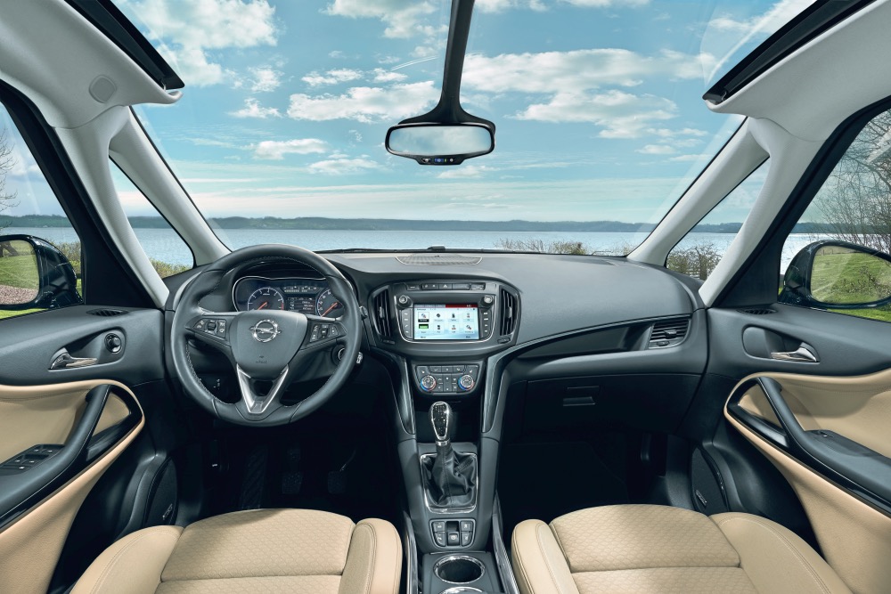 Opel Zafira Glasdach OnSTar
