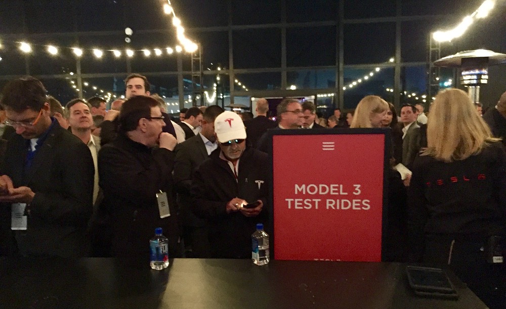 Tesla Model 3 presentation