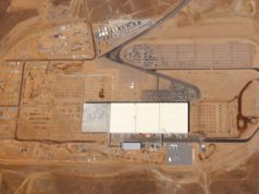 Luftaufnahme Gigafactory Tesla Juli 2016
