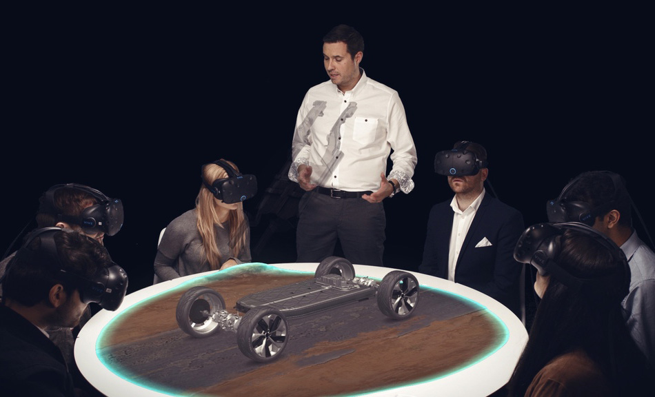 Jaguar Virtual Reality Präsentation in London